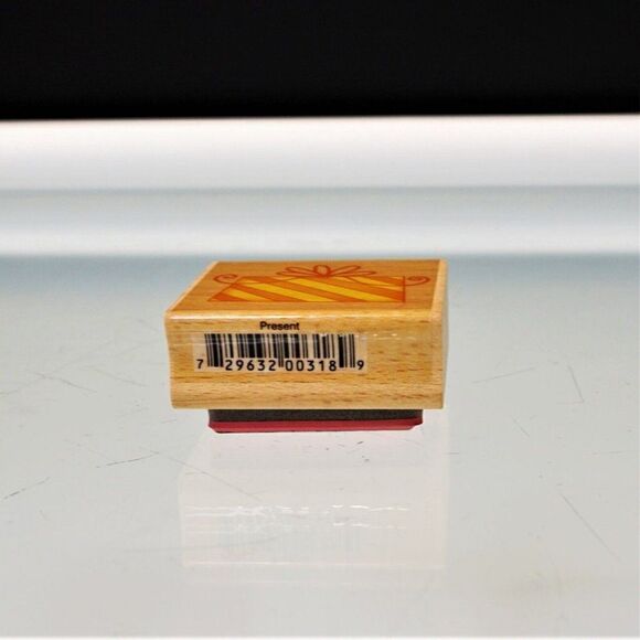 Happy Birthday Presents 3 Rubber Stamps All Night Media Sarah Beise Katie & Co - Picture 11 of 11